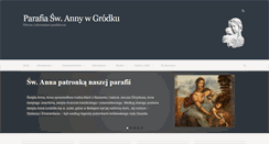Desktop Screenshot of grodek.zamojskolubaczowska.pl